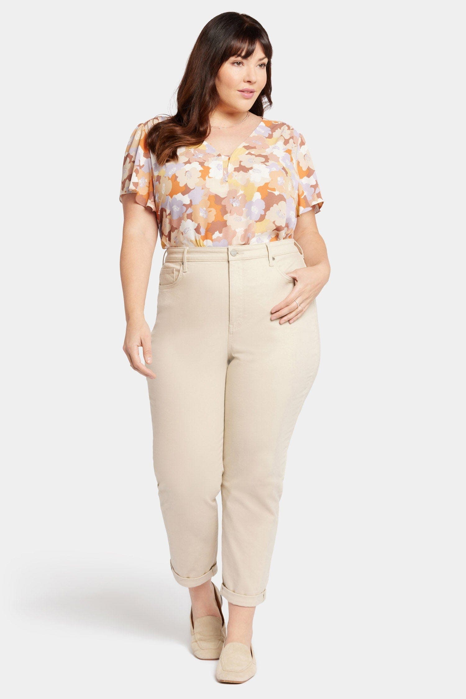 Margot Girlfriend Jeans in Plus Size