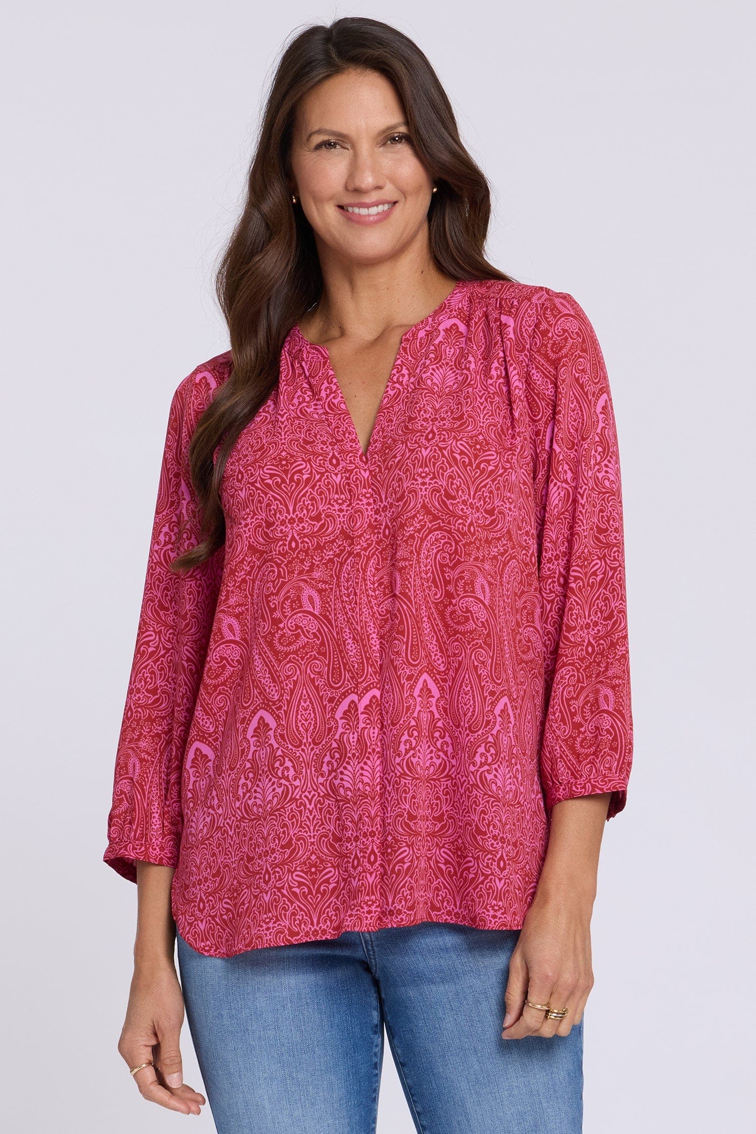 Pintuck Blouse