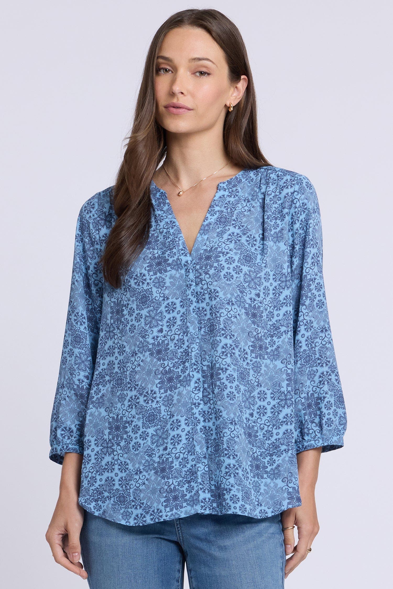 Pintuck Blouse