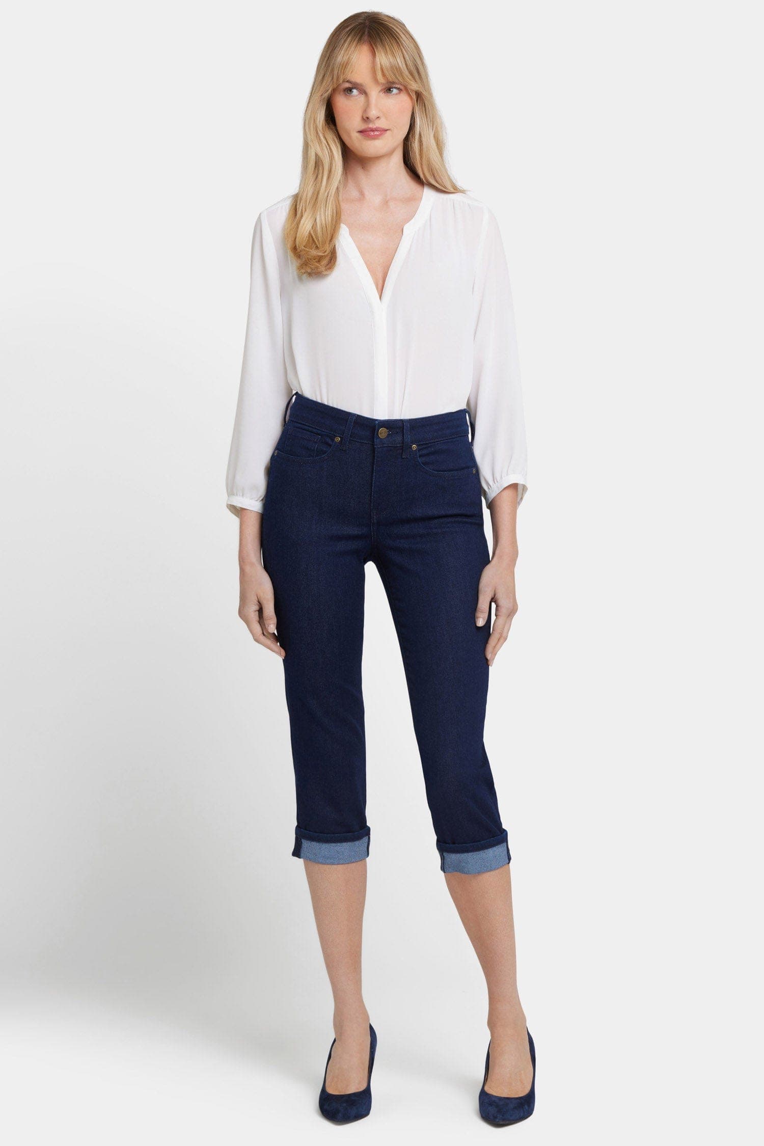 Marilyn Straight Crop Jeans