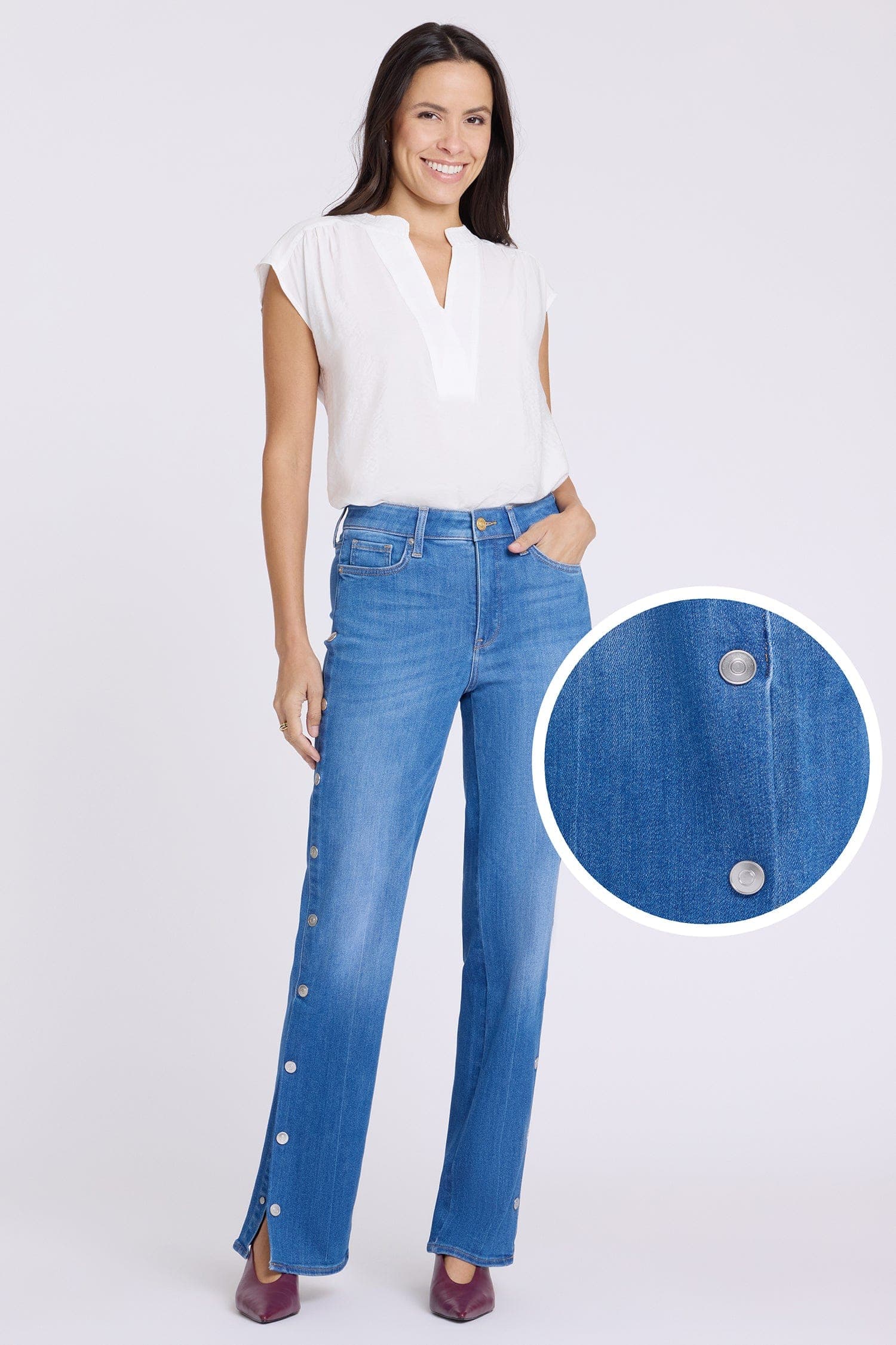 Bailey Relaxed Straight Jeans