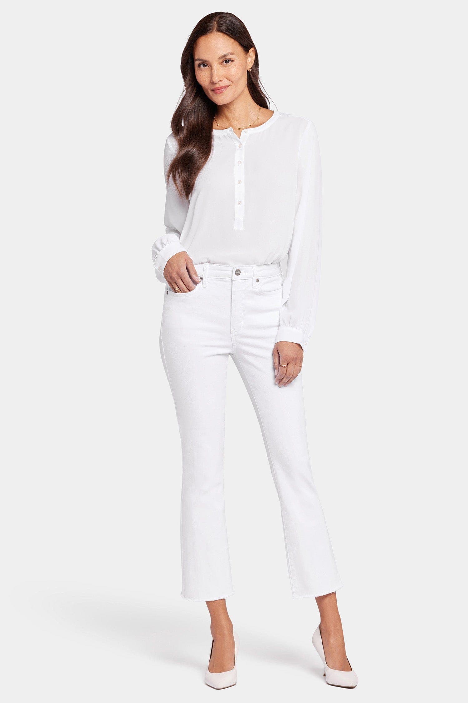 Billie Mini Bootcut Ankle Jeans