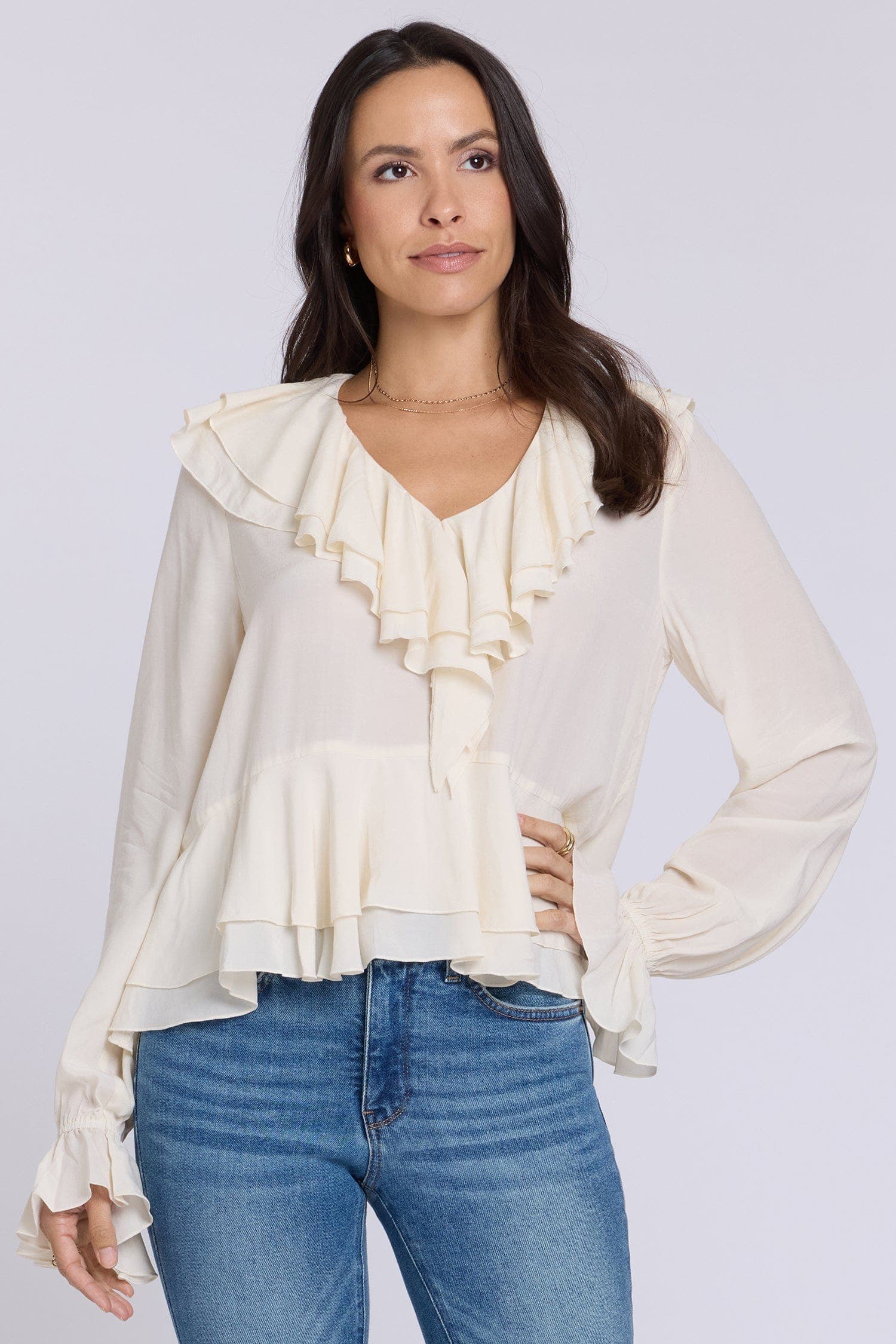 Ruffle Blouse