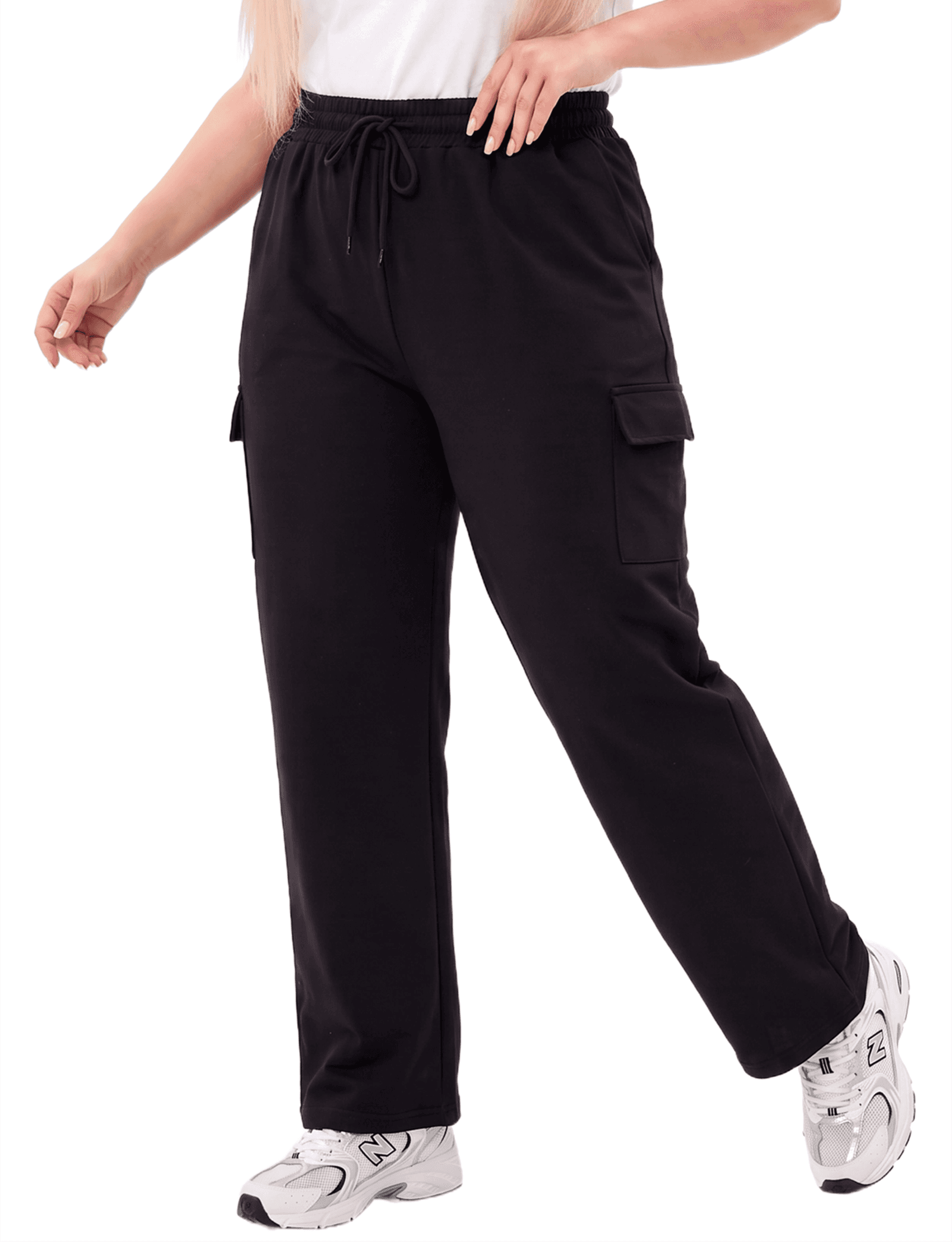 Plus Size Pull on Cargo Pants
