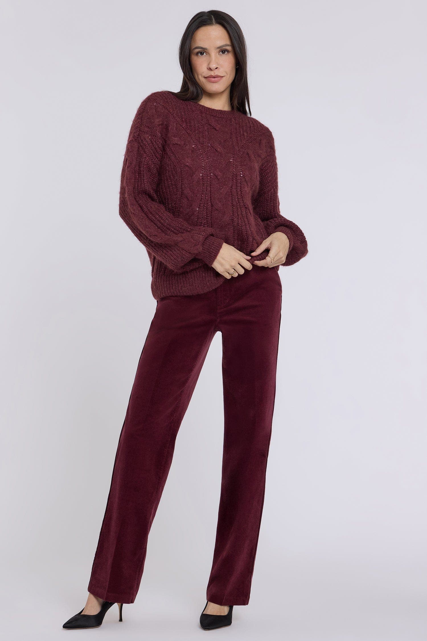 Straight Trouser Pants