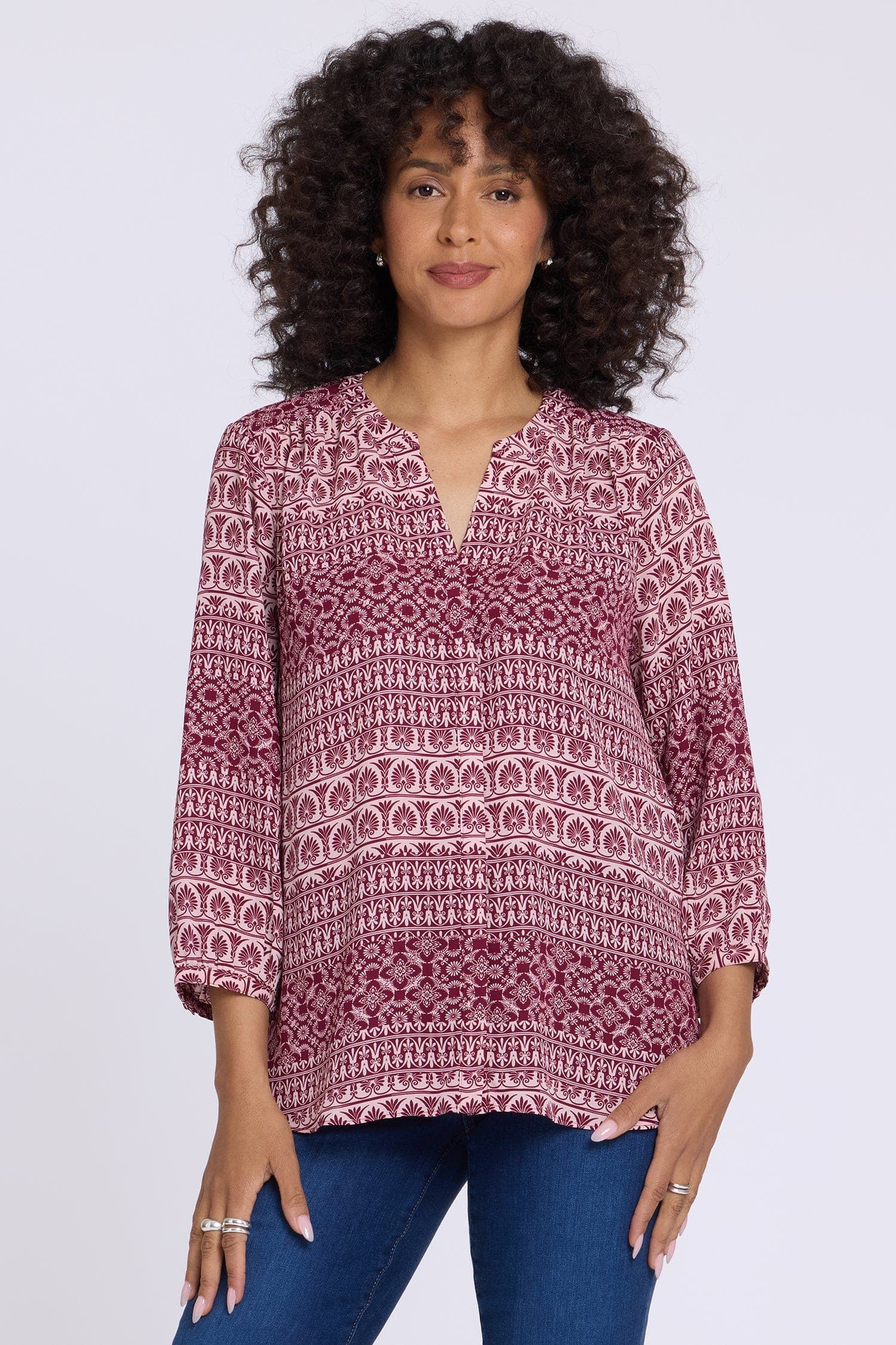 Pintuck Blouse