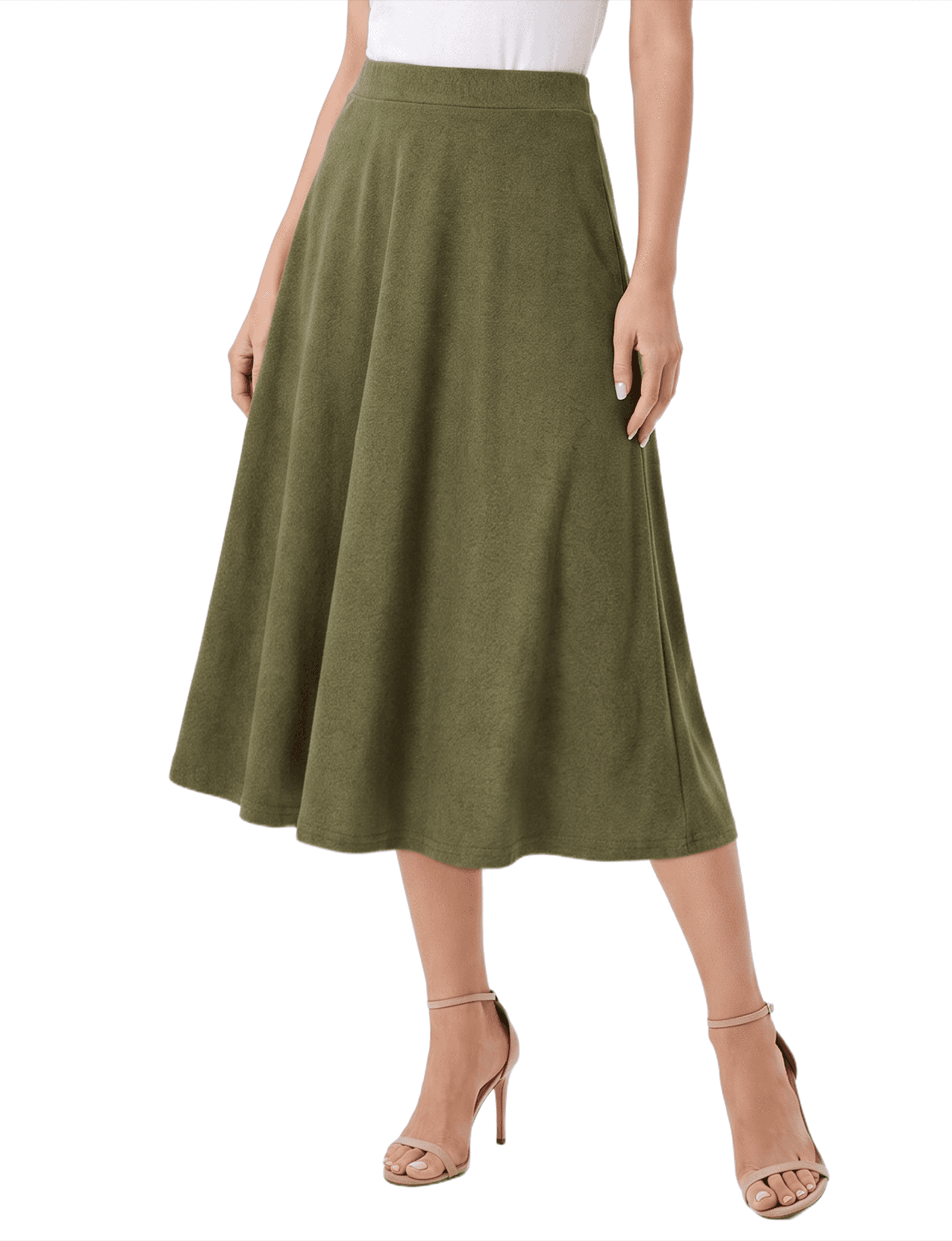 Hacci a Line Skirt