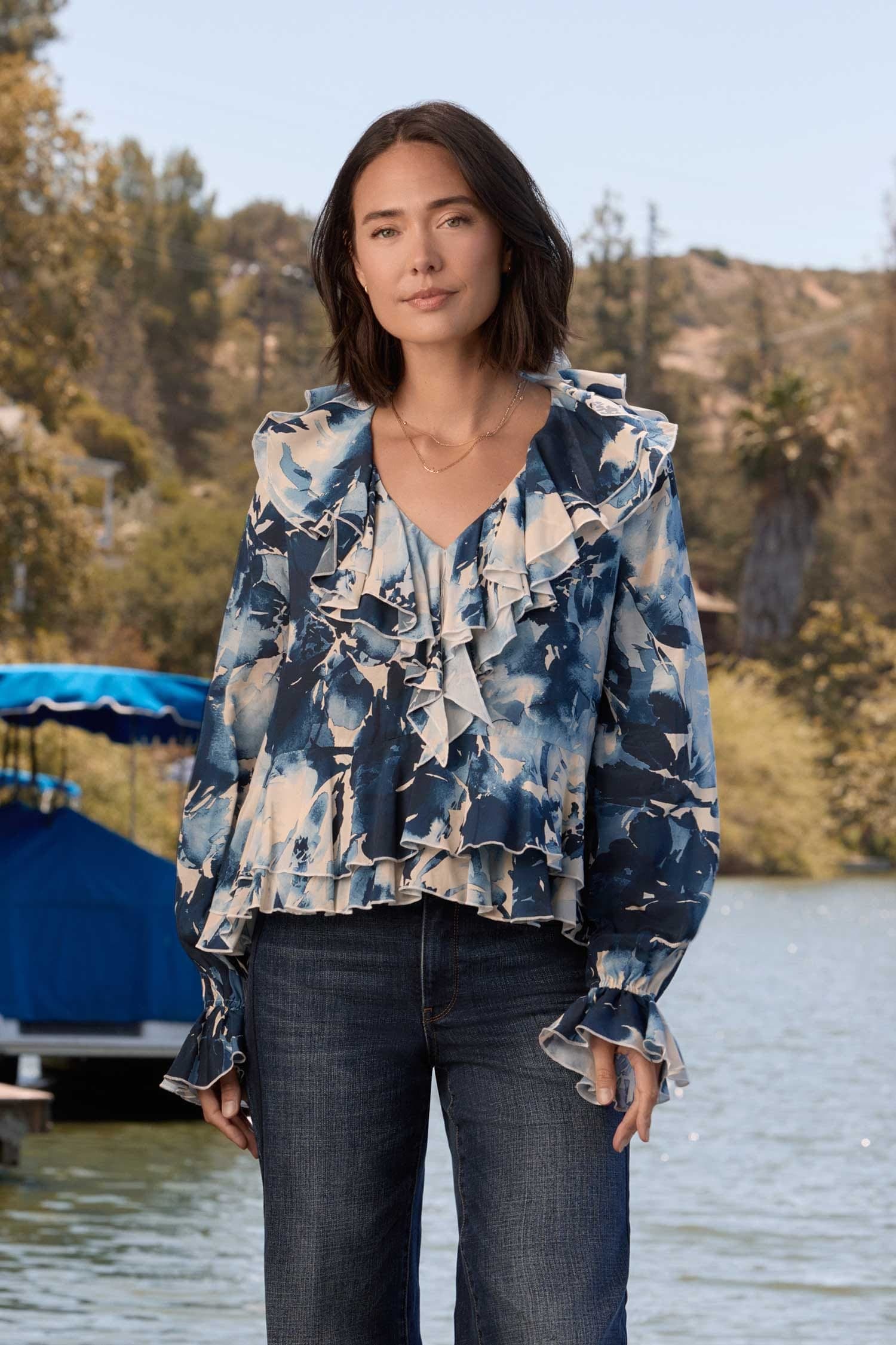 Ruffle Blouse