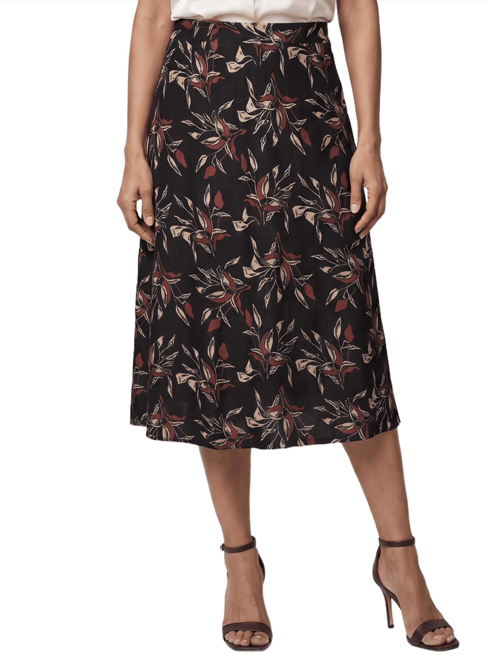Hacci a Line Skirt