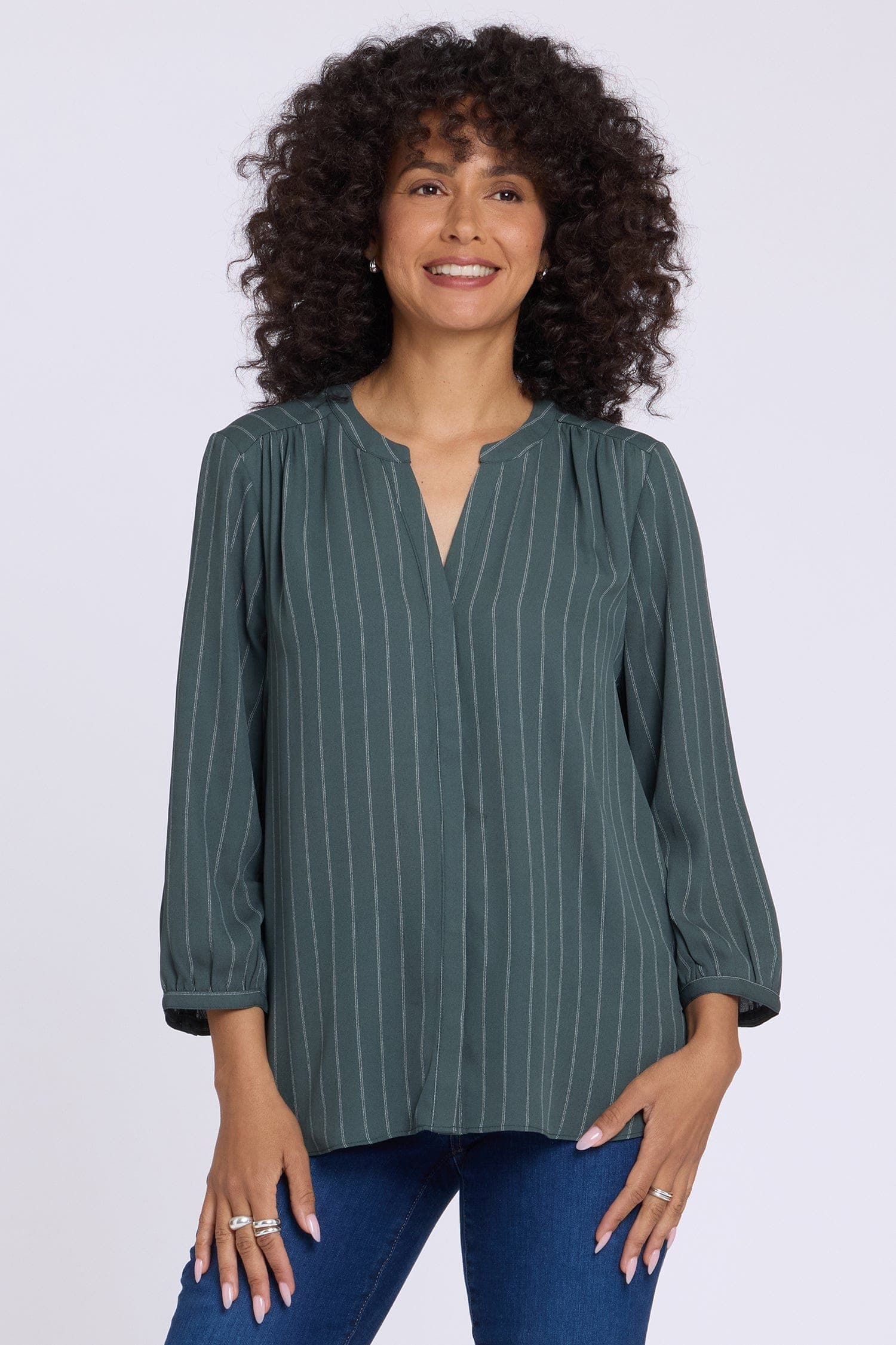 Pintuck Blouse