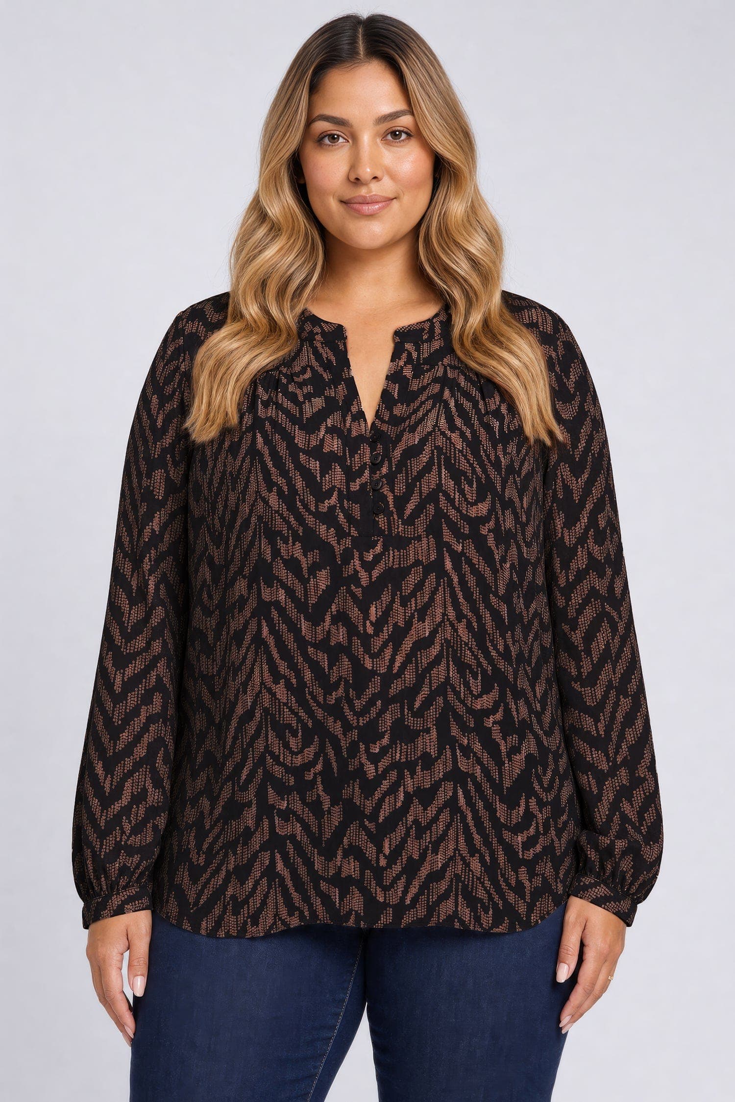 Trinity Blouse in Plus Size