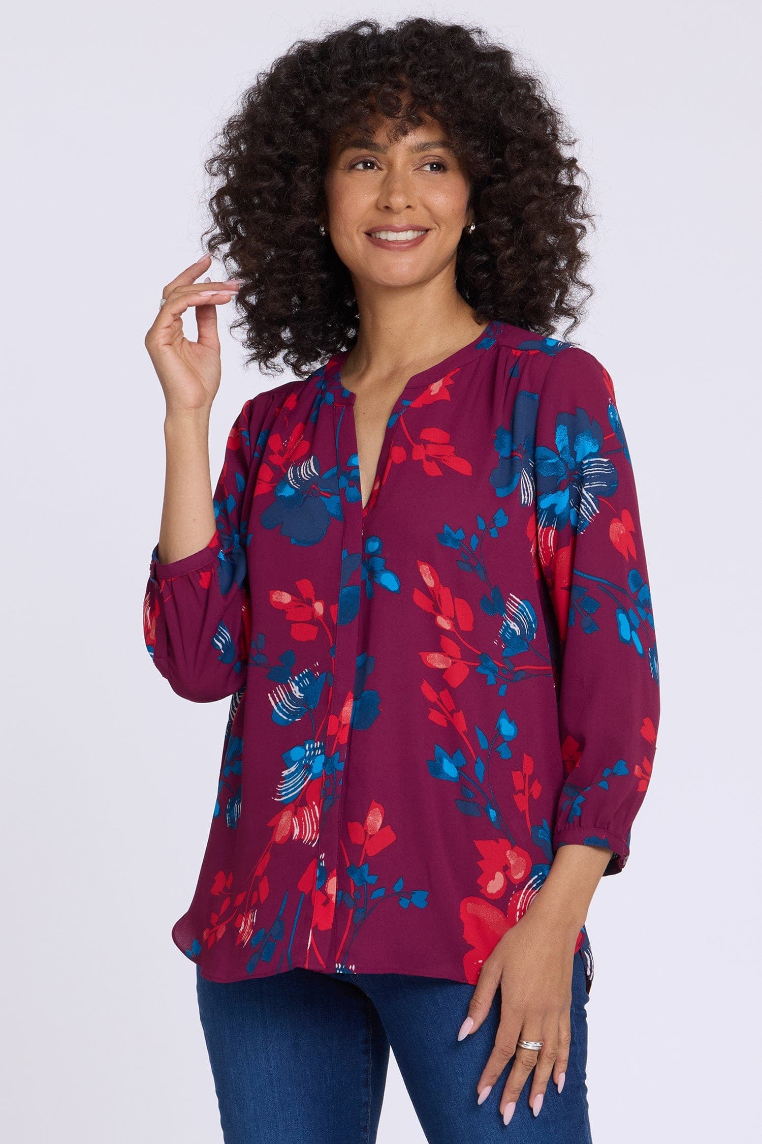 Pintuck Blouse