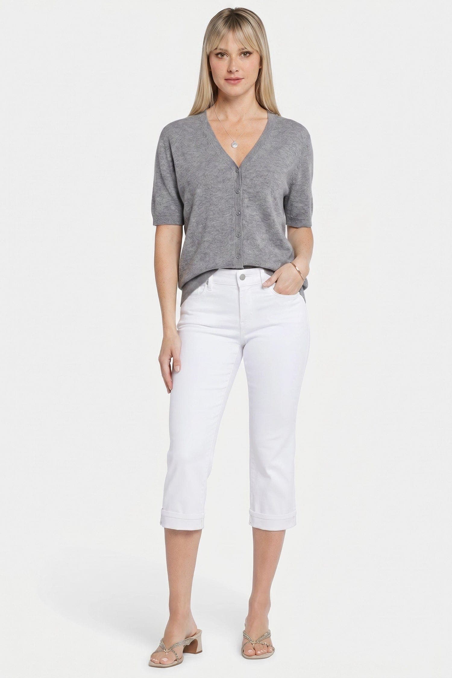 Marilyn Straight Crop Jeans