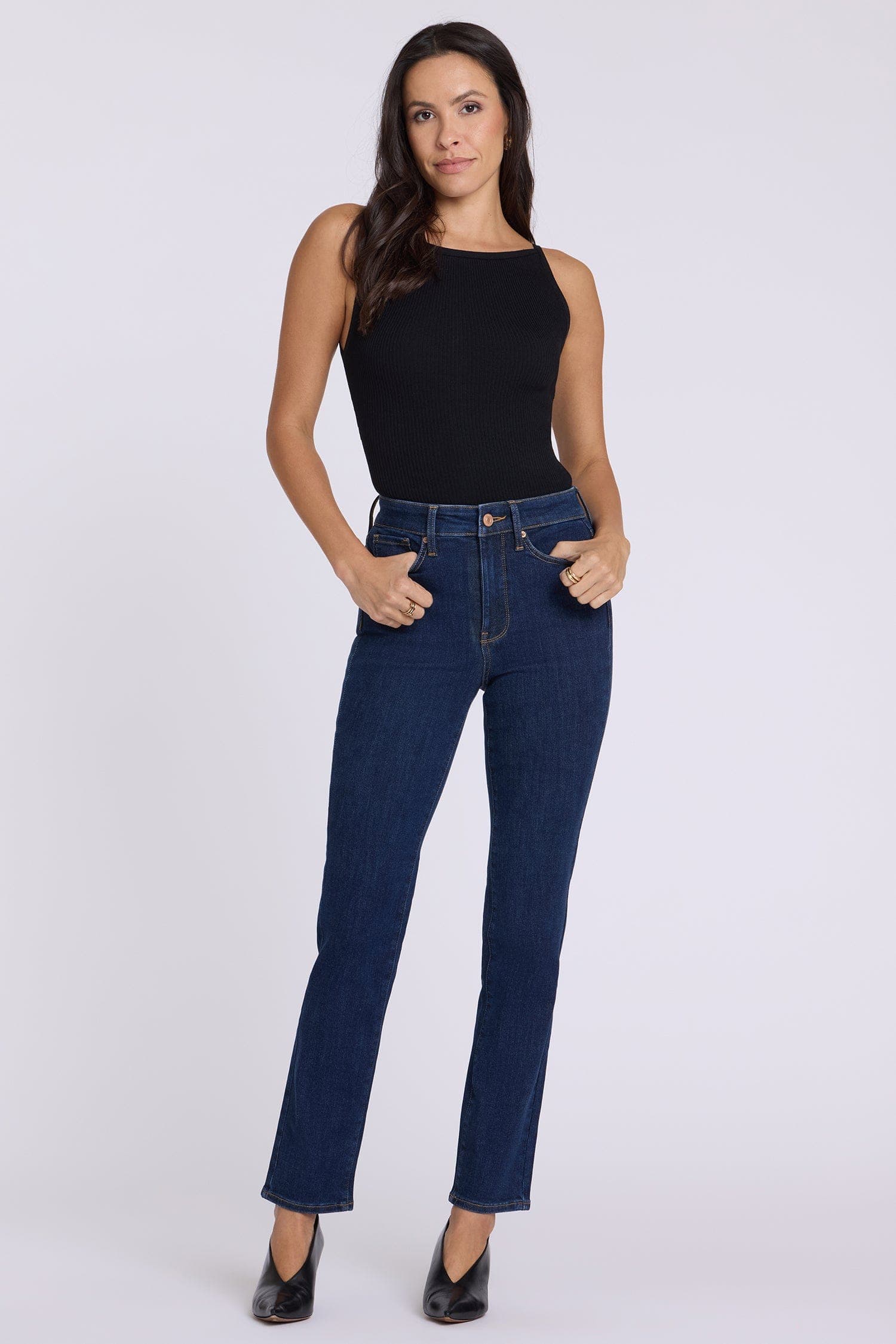 Sheri Slim Straight Jeans